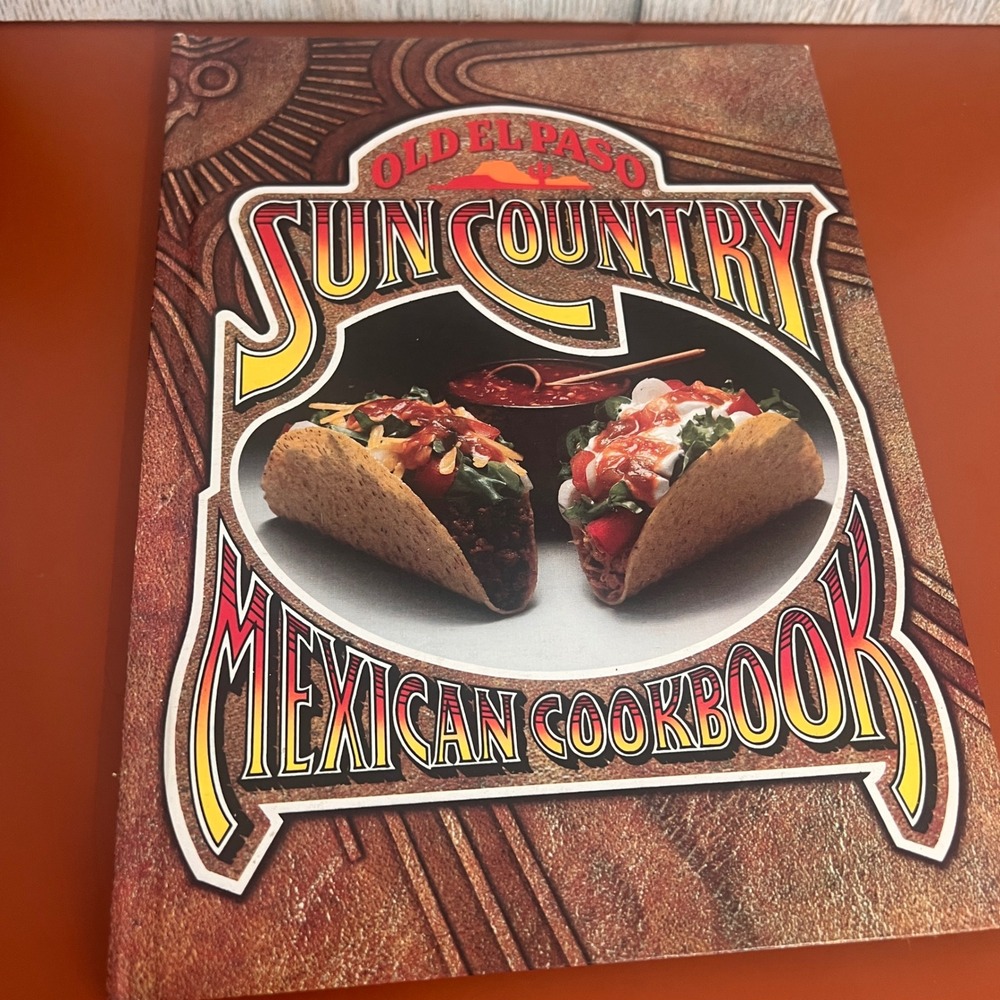 Vintage 1978 Old El Paso Sun Country Mexican Cookbook Better Homes and Gardens
